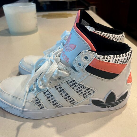 Youth 7 Ltd Edition Adidas Hi Tops - Picture 1 of 3